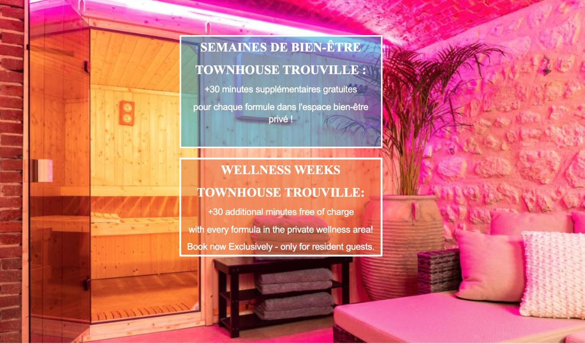 Townhouse Trouville - Appart'Hotel & Studios Eksteriør bilde